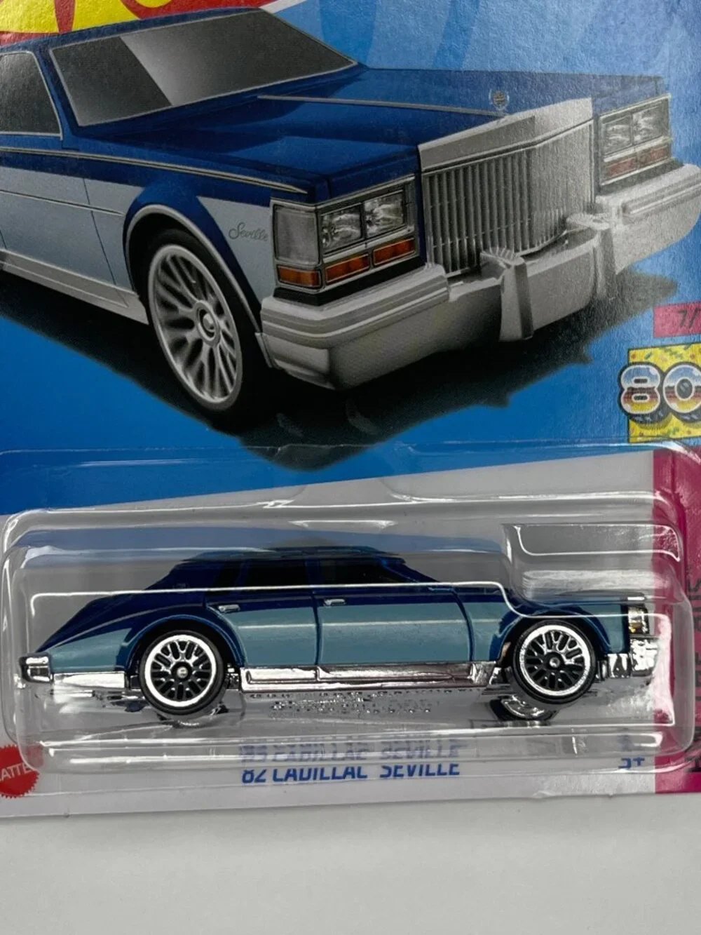 Hot Wheels ’82 Cadillac Seville 2024 HW The ’80s 7/10 Mainline 67/250 Diecast